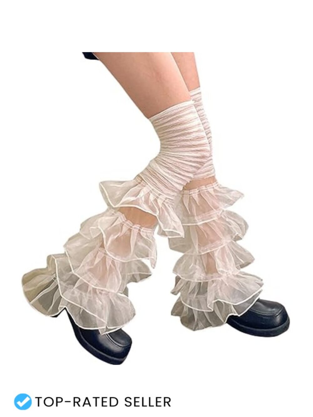 Lace Harajuku Leg Warmers Y2K Kawaii Slouch Socks Gothic Lolita